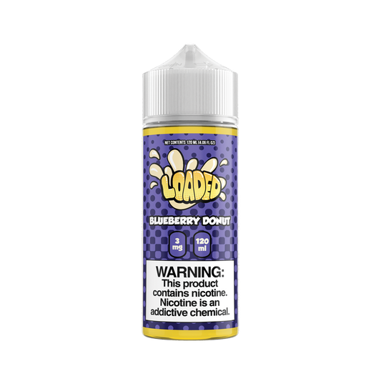 LOADED Series E-Liquid | 120mL | 3mg | Freebase | Blueberry Donut