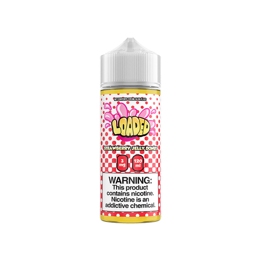Strawberry Jelly Donut by LOADED Series 120ml bottle