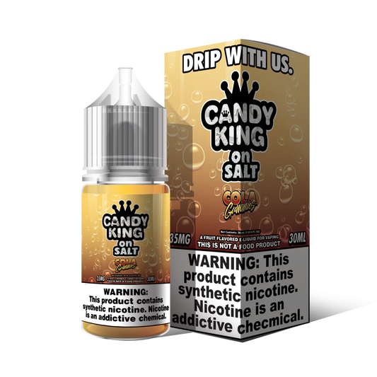 Cola Gummies by Candy King Salt Series | 30ml with Packaging