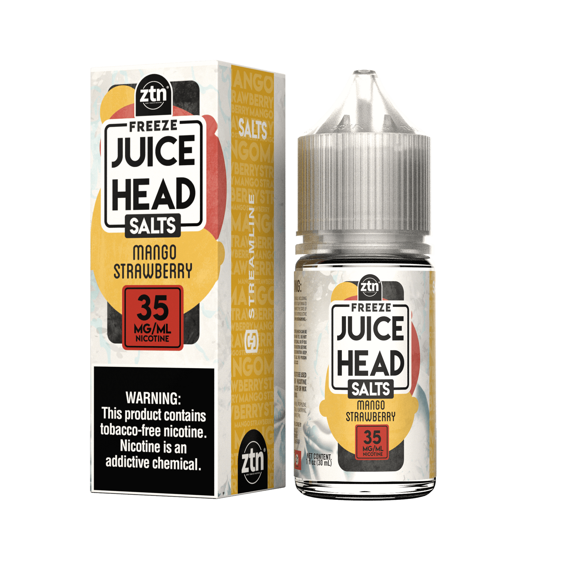 Mango Strawberry Freeze Juice Head Salts TFN 30ML with Packaging