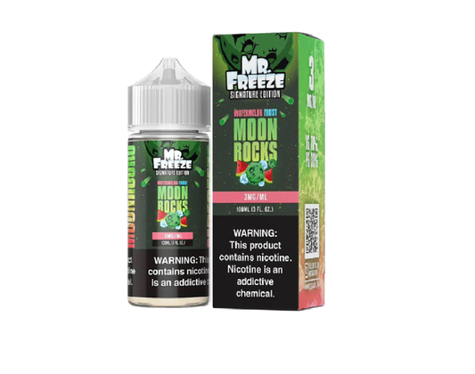 Watermelon Frost MoonRocks by Mr. Freeze Tobacco-Free Nicotine Series | 100mL | 3Mg | with packaging