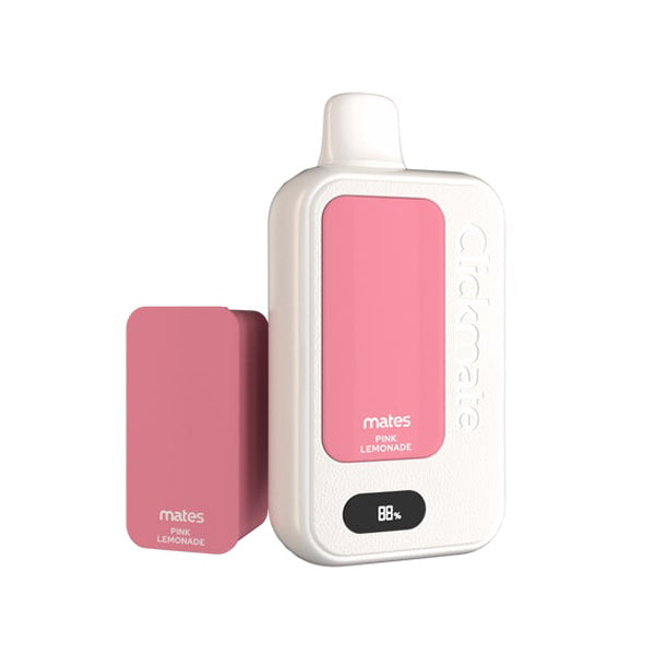 7Daze Clickmate Disposable Starter Kit | 15000 Puffs | 18mL | 50mg | Pink Lemonade
