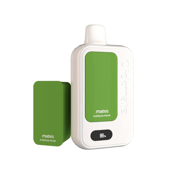 7Daze Clickmate 5% Disposable Starter Kit 15000 Puffs 18mL 50mg | Korean Pear