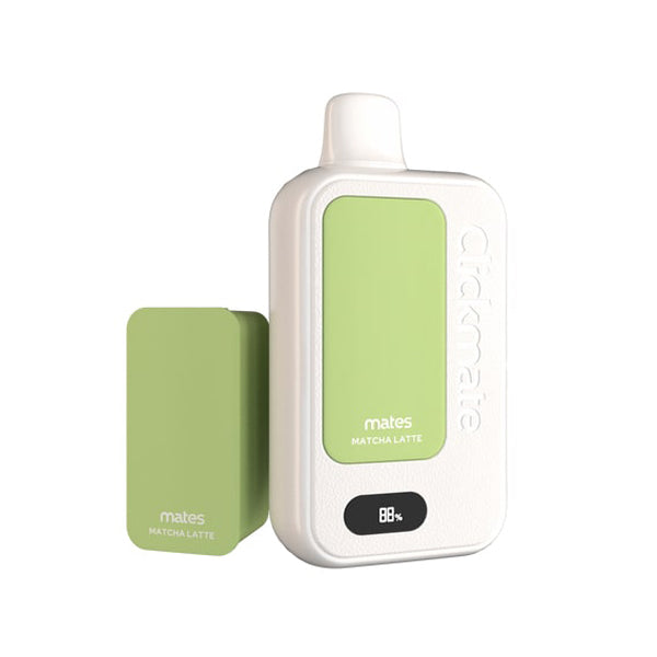 7Daze Clickmate 5% Disposable Starter Kit 15000 Puffs 18mL 50mg | Matcha Latte