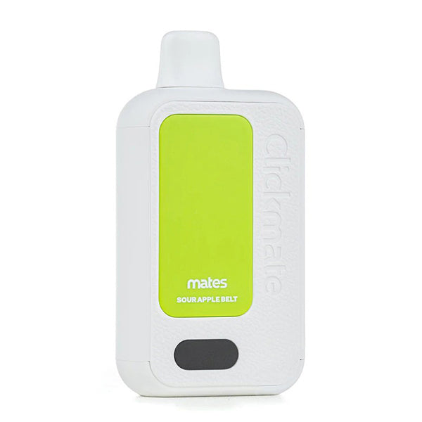 7Daze Clickmate Disposable Starter Kit 15000 Puffs 18mL 50mg sour apple belt