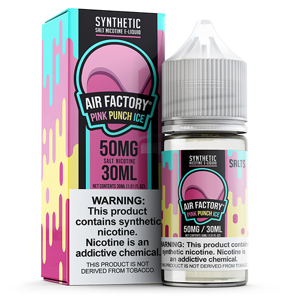 Pink Punch Ice by Air Factory Salt TFN Series 30mL with packaging