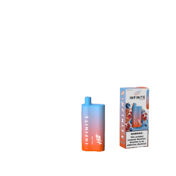 Hitt Infinite Disposable | 8000 Puffs | 20mL | 50mg | Blue Pom with Packaging