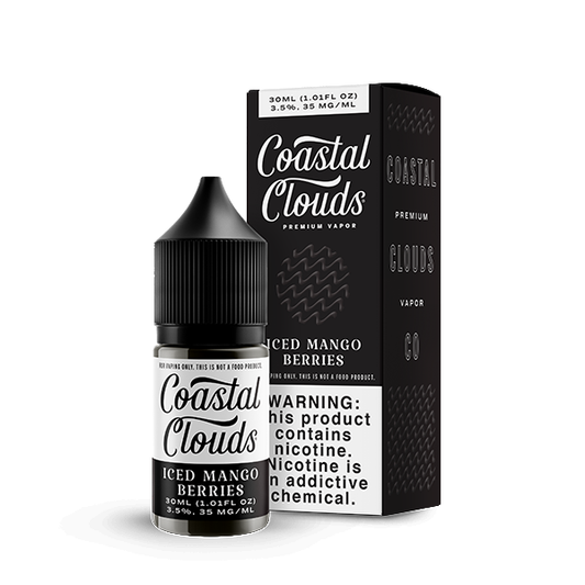 Iced Mango Berries by Coastal Clouds Salt Series 30mL with Packaging