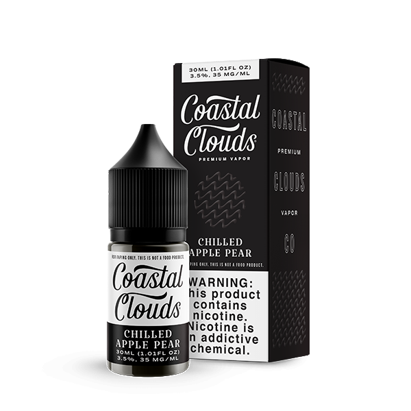 Chilled Apple Pear by Coastal Clouds Salt Series 30mL with Packaging