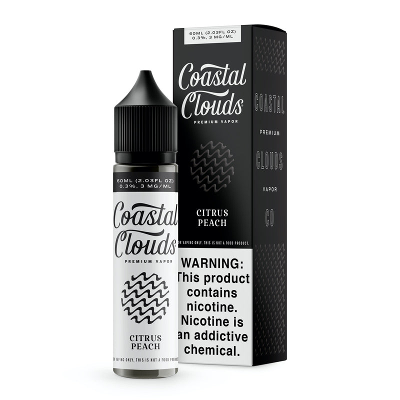 Sugared Nectarine by Coastal Clouds Series 60mL with packaging