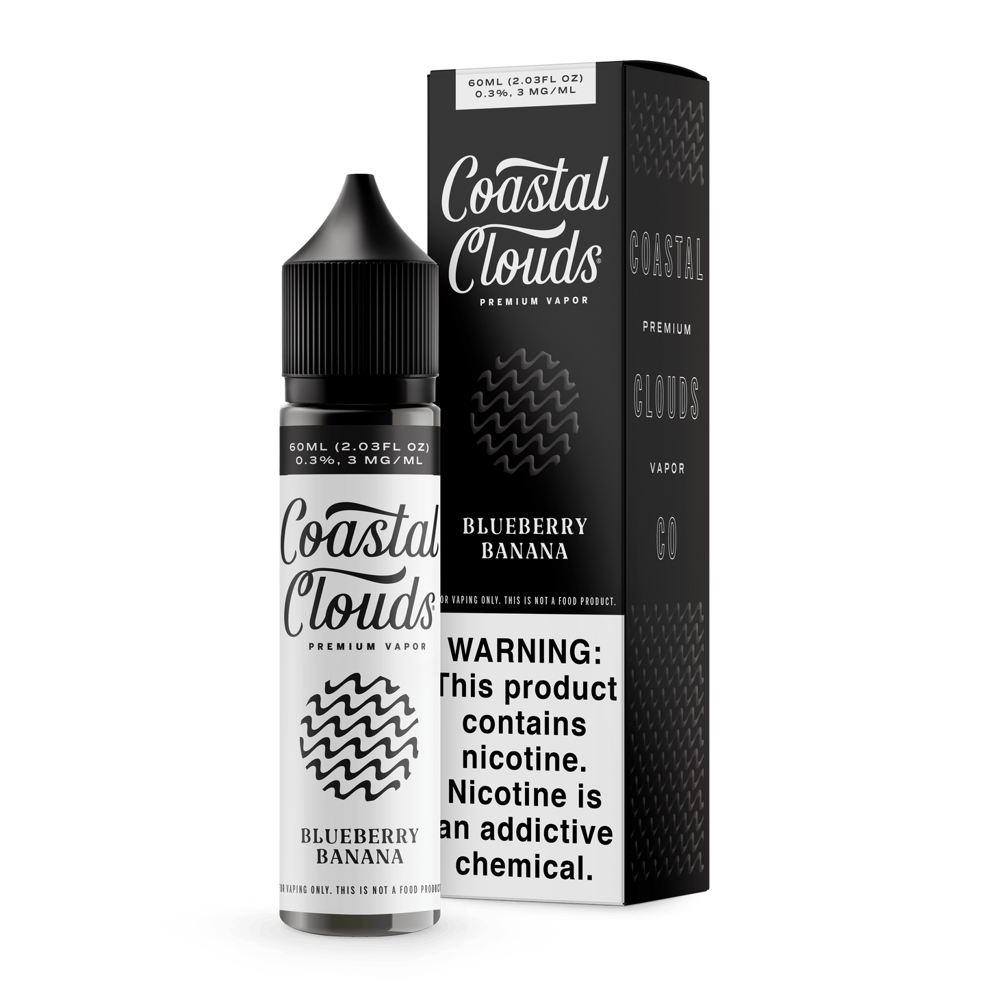 Blueberry Banana Muffin by Coastal Clouds 60ml with Packaging