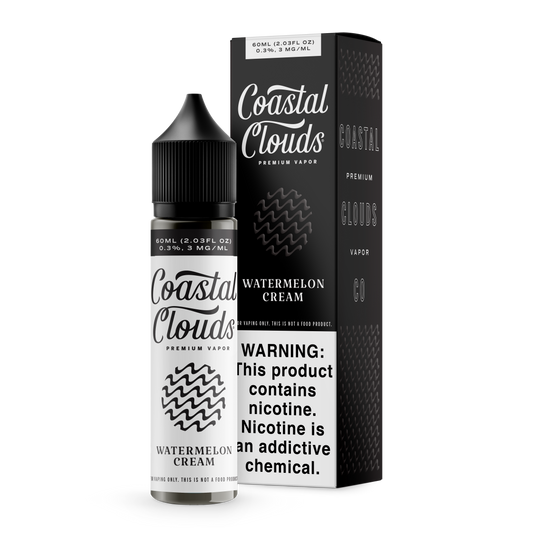 Watermelon Cream by Coastal Clouds Series 60mL with Packaging