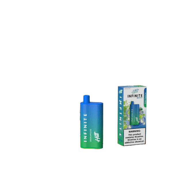Hitt Infinite Disposable | 8000 Puffs | 20mL | 50mg | Cool Mint with Packaging