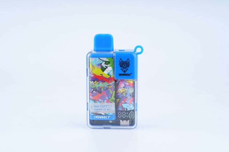 Snowwolf Easy Smart Disposable | 9000 Puffs | 18mL | 50mg | Gummy Bear