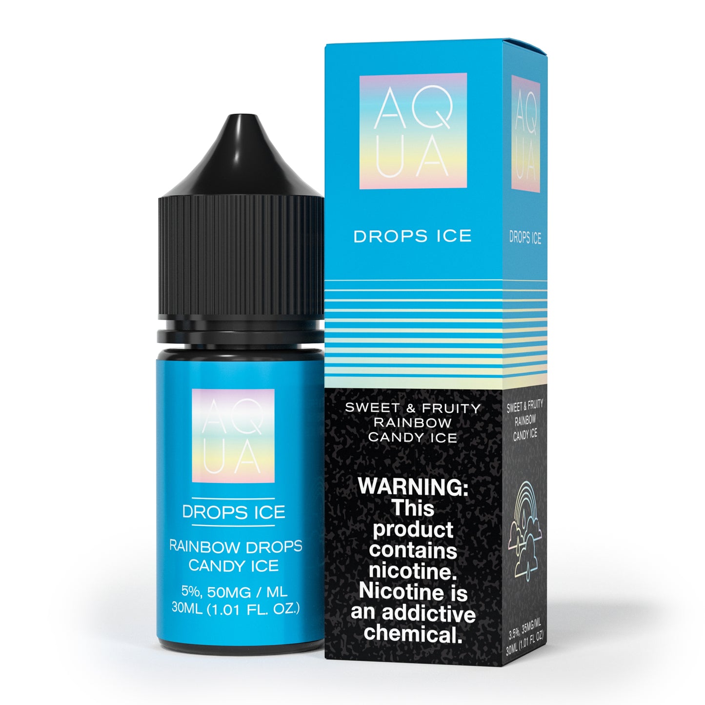 Drops Menthol by Aqua (LIQ Salt)(30mL) with packaging