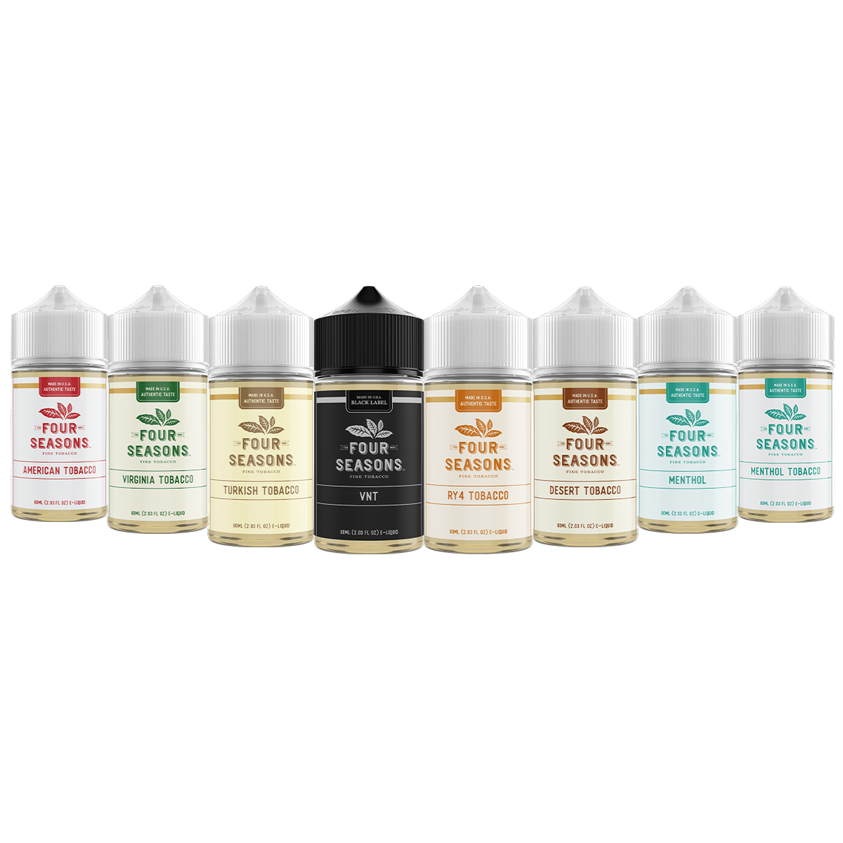 Four Seasons Series E-Liquid 60mL (Freebase) - group photo