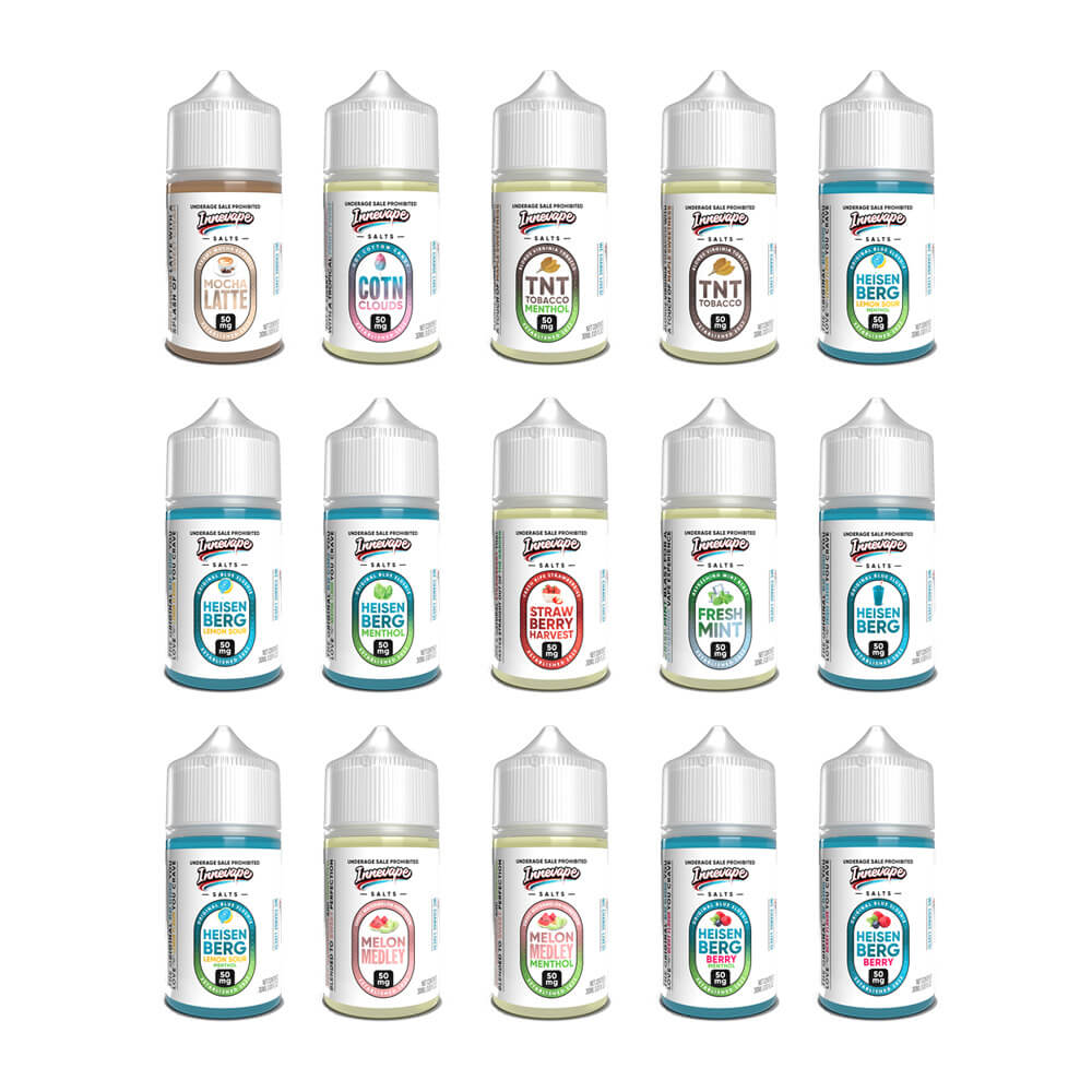 Innevape Salt Series E-Liquid | 30mL |Salt Nic | Group photo
