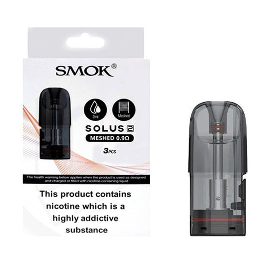 SMOK Solus 2 Replacement Pods | 3-Pack | with Packaging