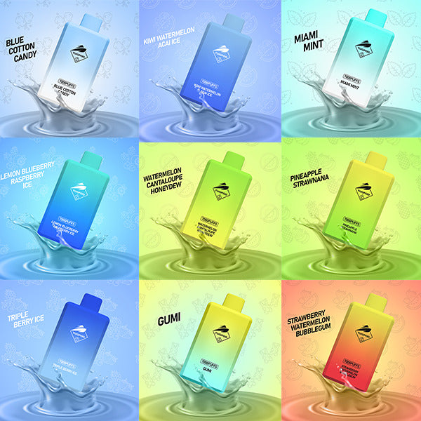 Tugpod BOX Disposable | 7000 Puffs | 16mL | 50mg | Group Photo