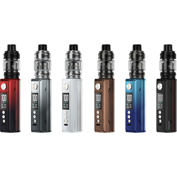 VooPoo Drag M100S Box Mod Kit Group Photo