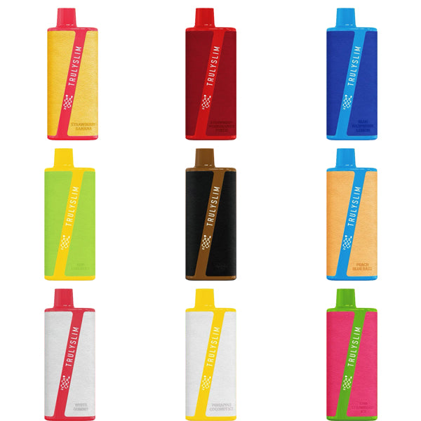Truly Slim Disposable | 8000 Puffs | 18mL | 5% | Group Photo