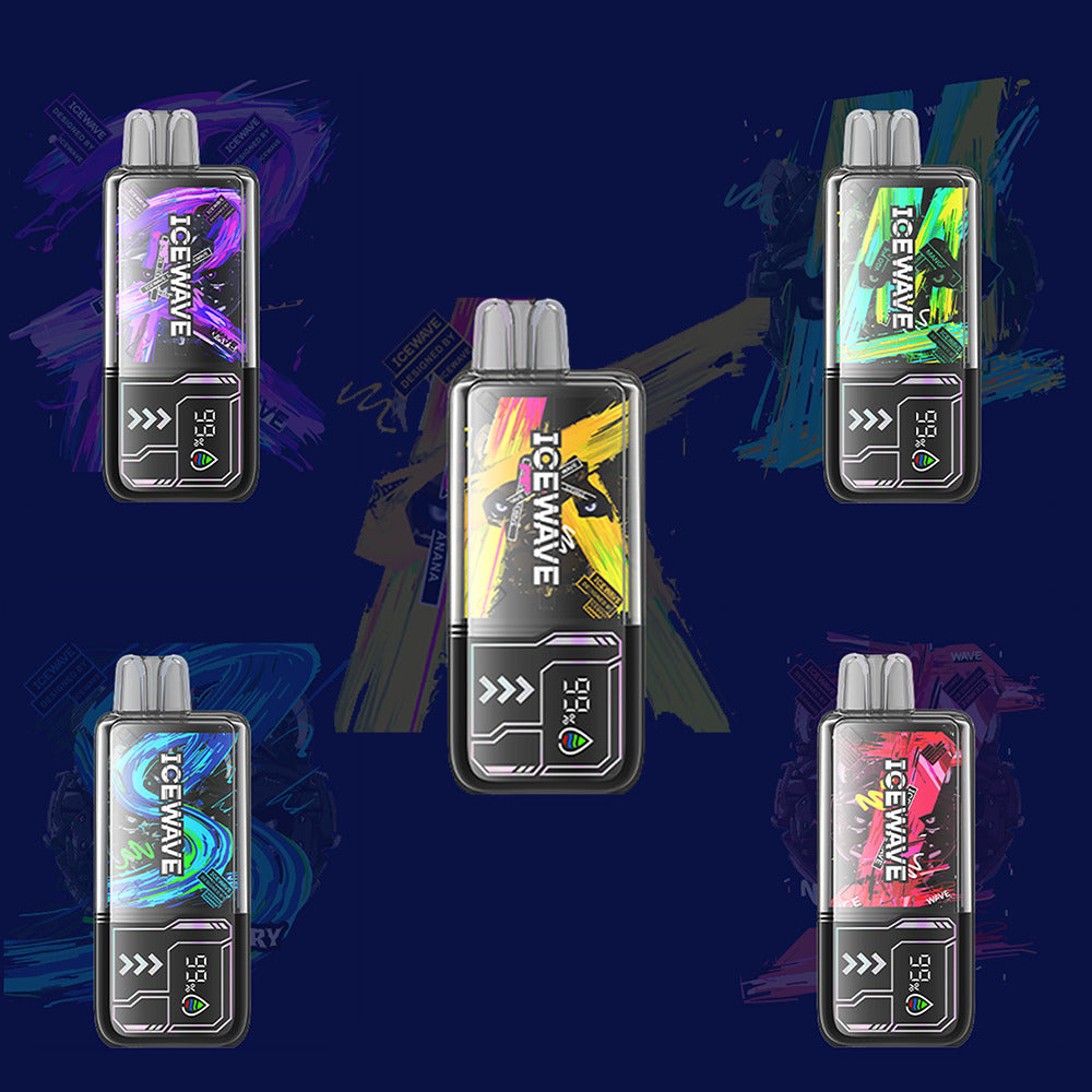 ICEWAVE Disposable X8500 Puffs | 18mL | 50mg | Group Photo