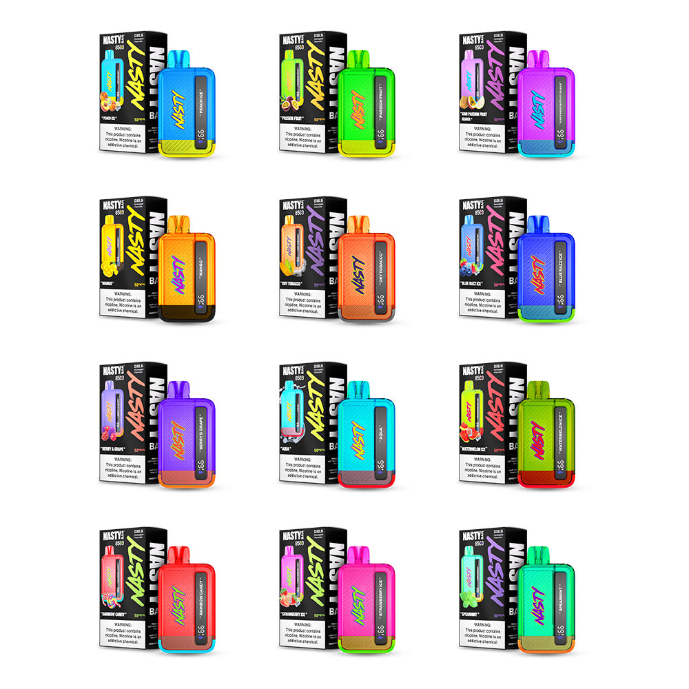 Nasty Juice Nasty Bar Disposable | 8500 Puffs | 17mL | 50mg | group photo