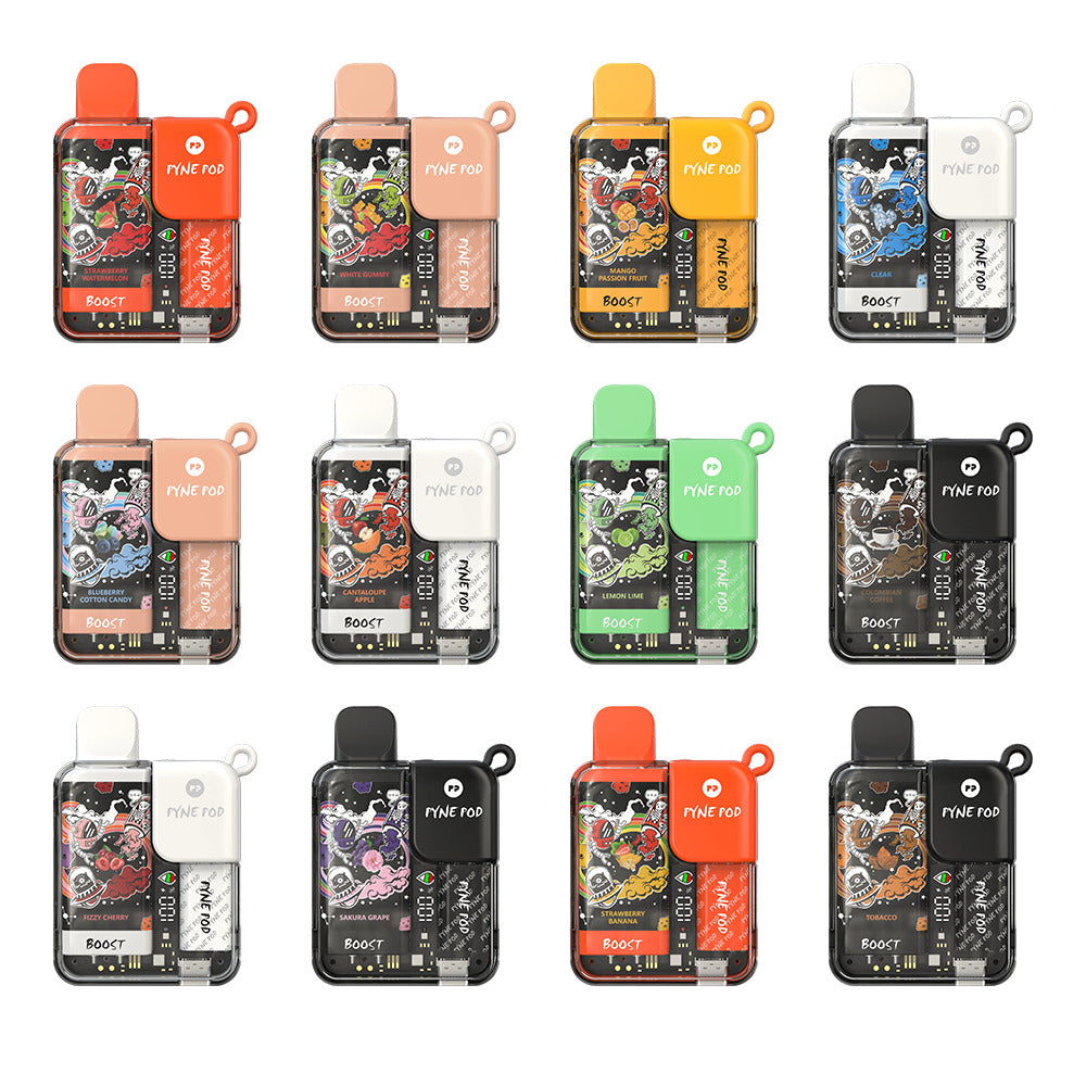 Pyne Pod Boost Disposable | 8500 Puffs | 10mL | 50mg | group photo