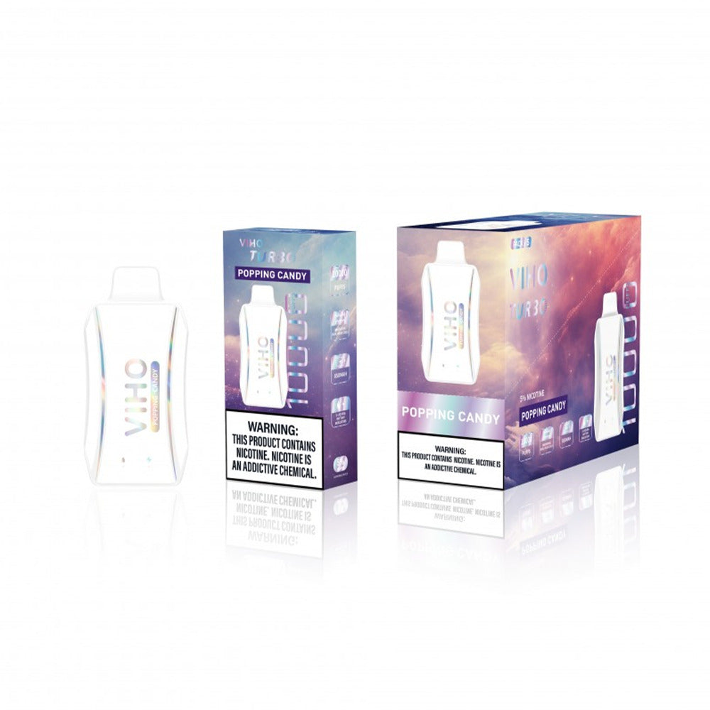 Viho Turbo Disposable 10000 Puffs 17mL 50mg - Popping Candy with packaging