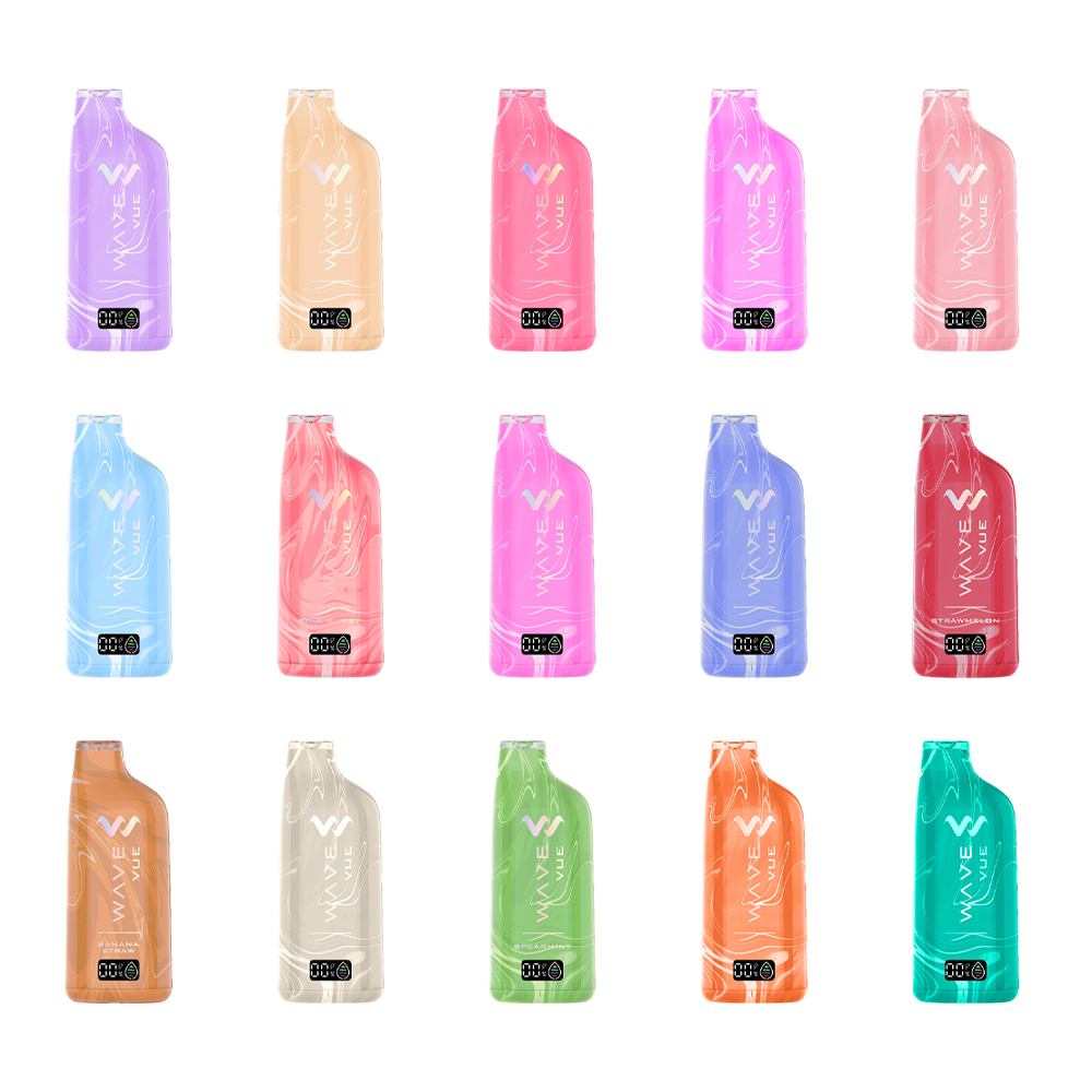 Wave Vue Disposable | 10000 Puff | 18mL | 50mg | Group Photo