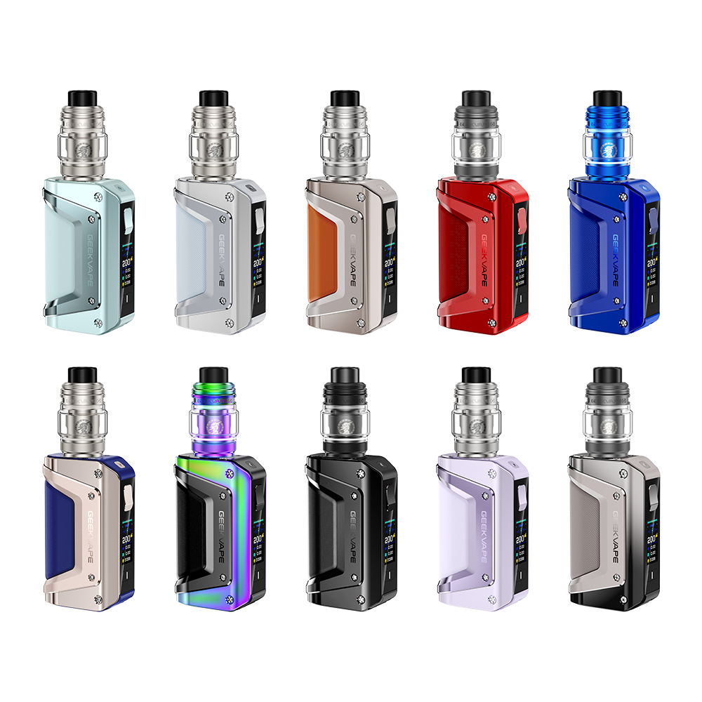 Geekvape Aegis Legend 3 L200 Box Mod Kit Group Photo