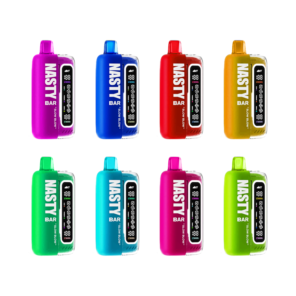 Nasty Bar XL Disposable | 20000 Puffs | 17mL | 50mg | Group Photo