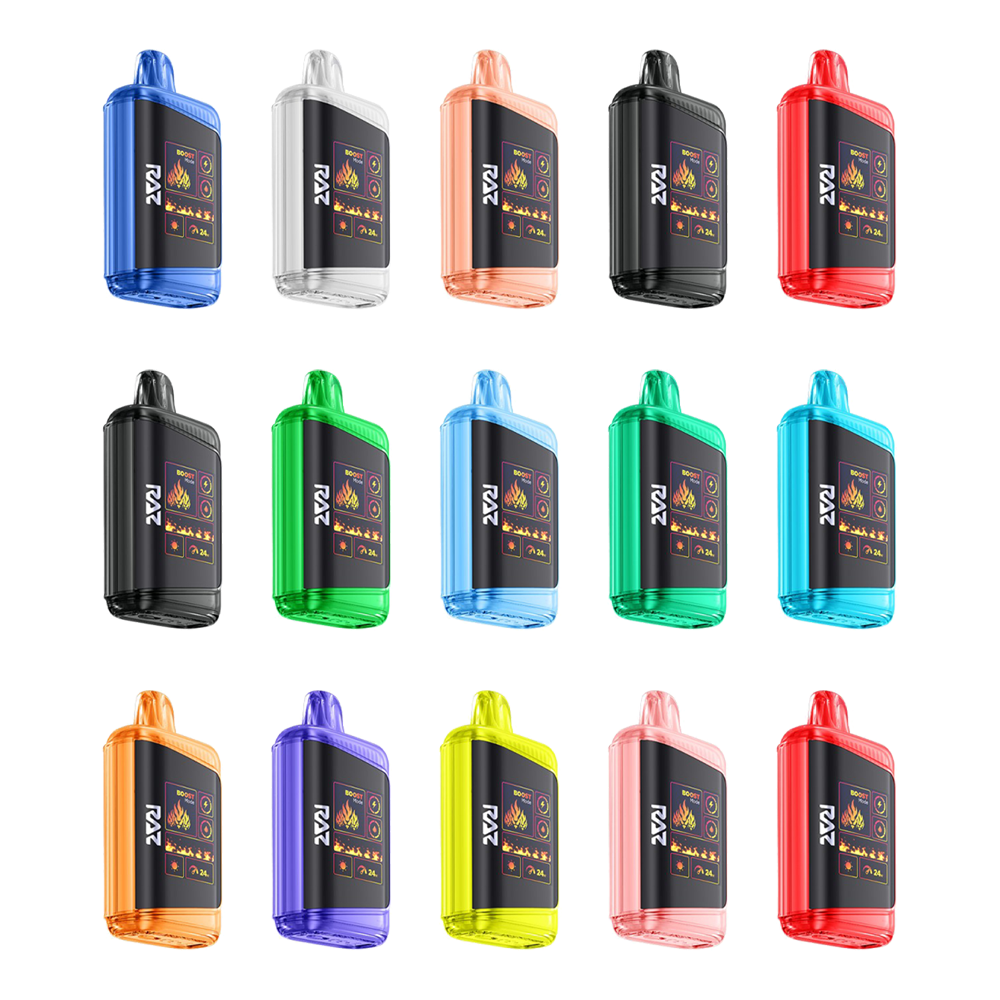 RAZ DC25000 Disposable | 25000 Puffs | 16mL | 50mg | Group Photo