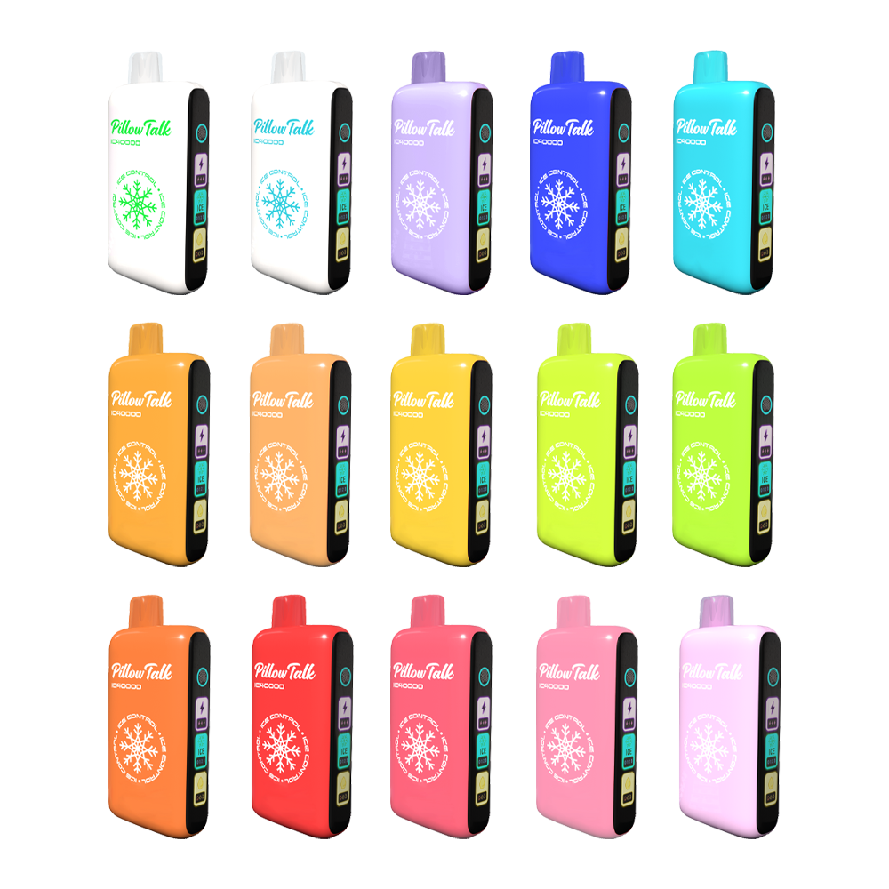Pillow Talk IC40000 Disposable | 40000 Puffs | 20mL | 50mg | GROUP PHOTO