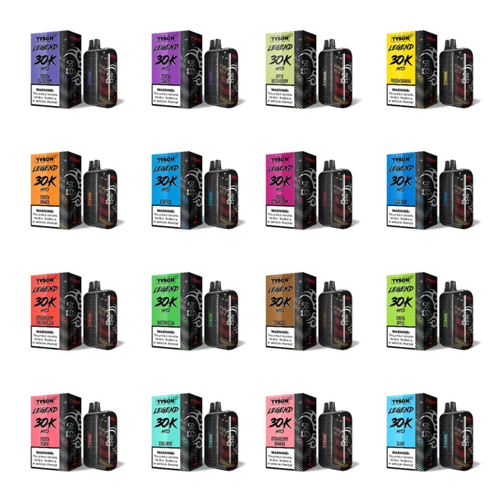 Tyson 2.0 Legend Disposable 30k Puffs 50mg (16mL) - group photo