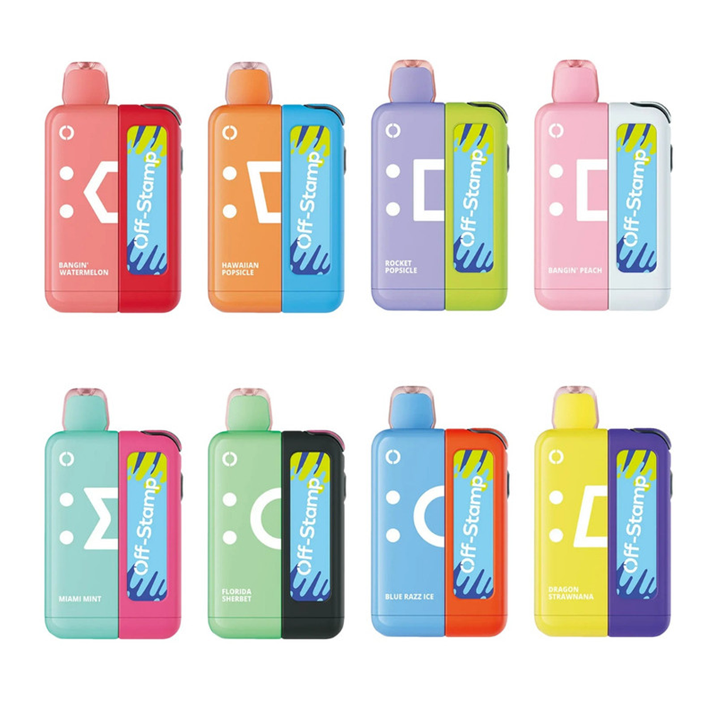 Off Stamp X Cube Disposable 25000 Puffs 18mL 50mg (Disposable + Power Dock) Group Photo