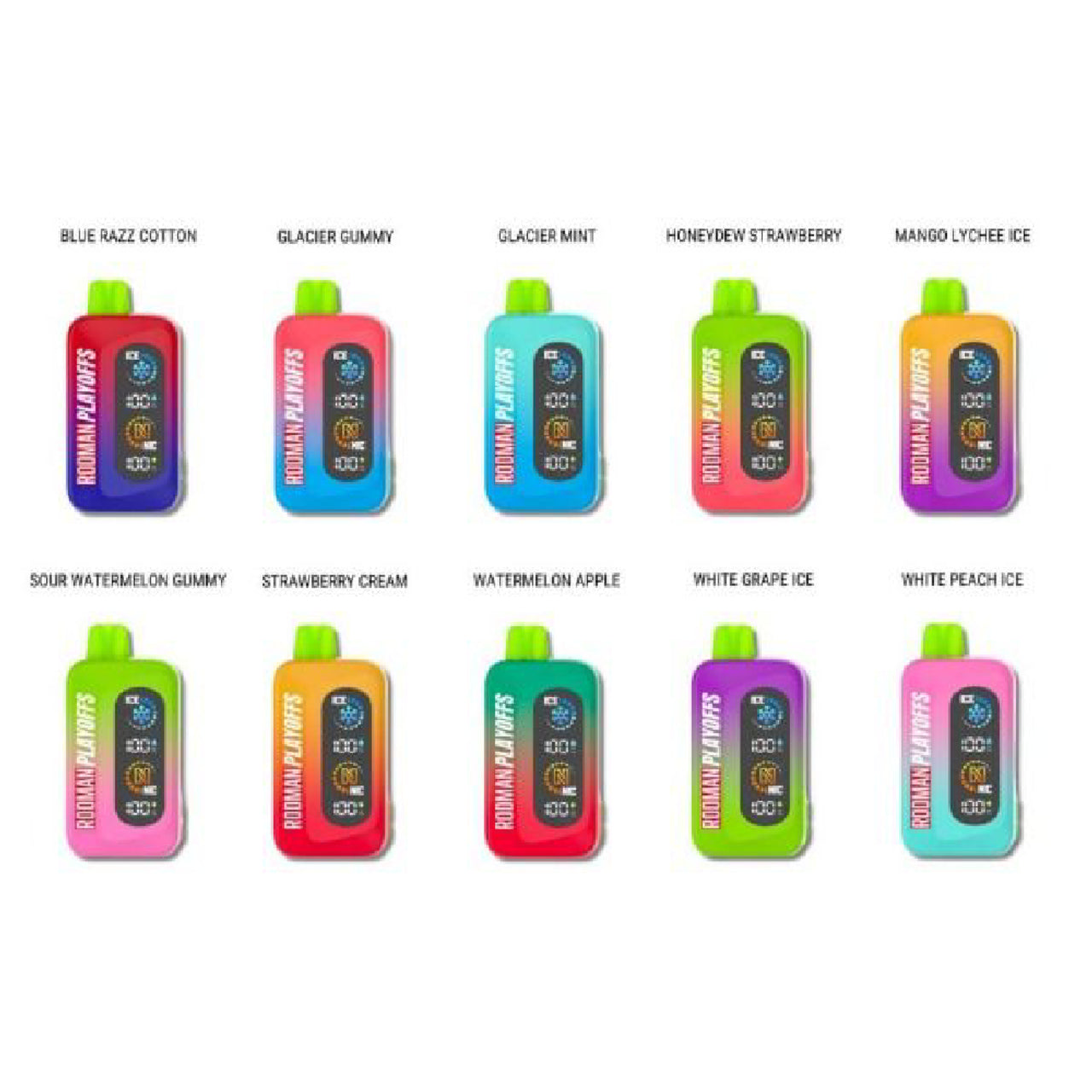 Rodman Playoffs Disposable | 50000 Puffs | 20mL | 50mg | group photo