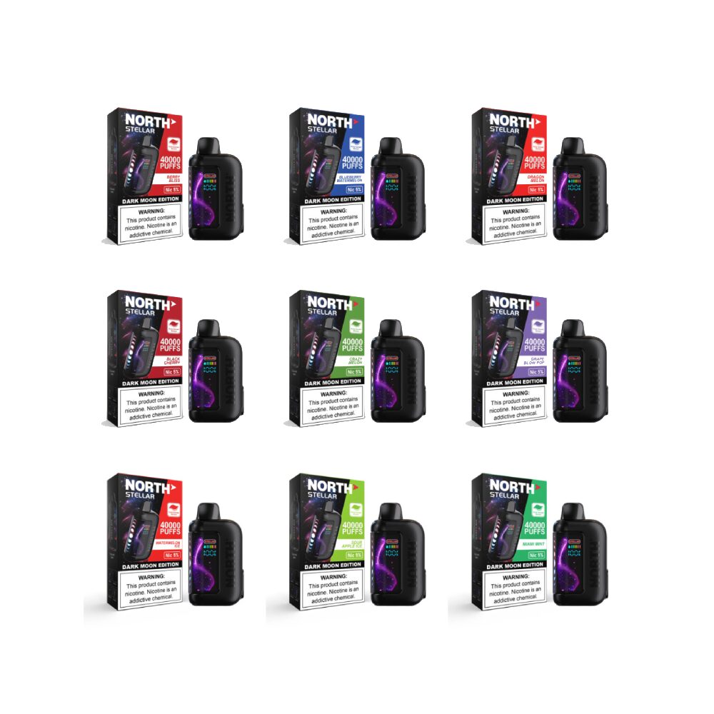 North Stellar (Dispo) | (40000Puff) |(20mL) | Dark Moon Edition | Group Photo