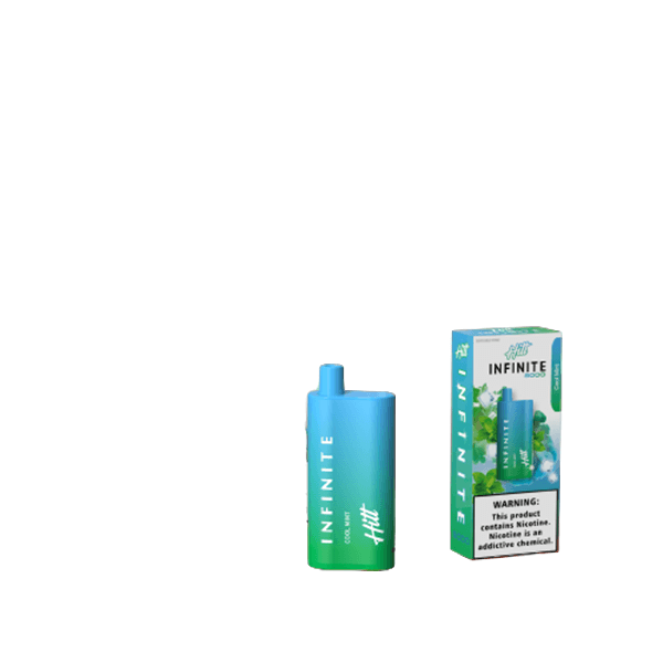 Hitt Infinite Disposable | 8000 Puffs | 20mL | 50mg | Green Apple Ice with Packaging