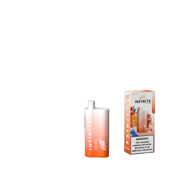 Hitt Infinite Disposable | 8000 Puffs | 20mL | 50mg | Gummy Bear with Packaging