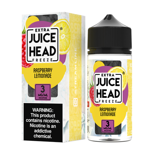 Raspberry Lemonade Freeze by Juice Head Series 100mL with packaging