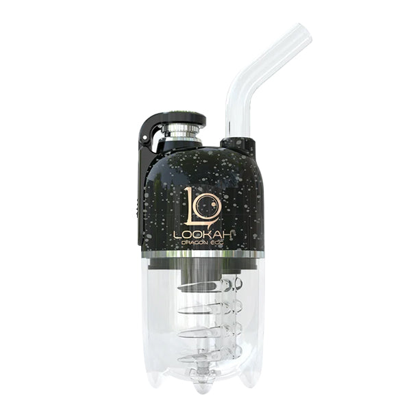 Lookah Dragon Egg Portable Wax Vaporizer (950mAh) | Silver Black