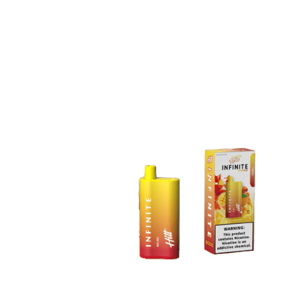 Hitt Infinite Disposable | 8000 Puffs | 20mL | 50mg | Malibu with Packaging
