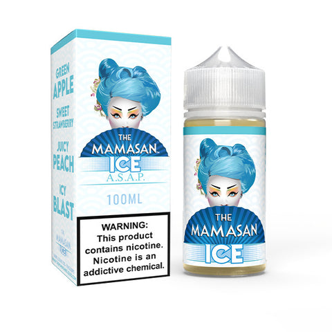 A.S.A.P. Ice (Apple Peach Strawberry Ice) by The Mamasan Series | 100ml with  packaging
