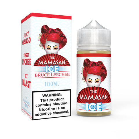 Bruce Leechee Ice (Mango Lychee Ice) by The Mamasan Series | 100ml with packaging