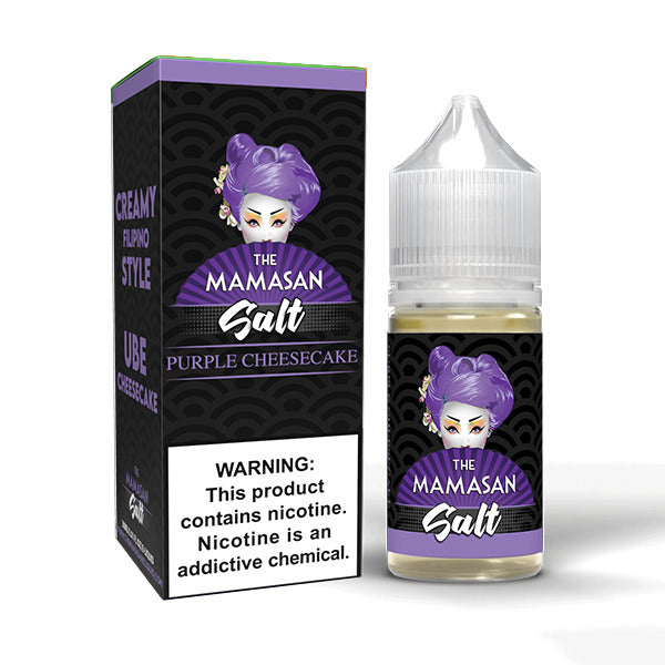 Purple Cheesecake (Taro Cheesecake) by The Mamasan Salt Series | 30ml with packaging