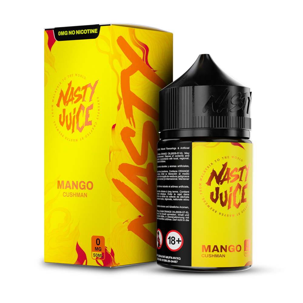 Cushman by Nasty Juice E-Liquid 60mL (Freebase) with Packaging