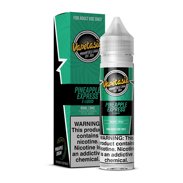 Vapetasia E-Liquid | 60mL | 3mg | Pineapple Express with packaging