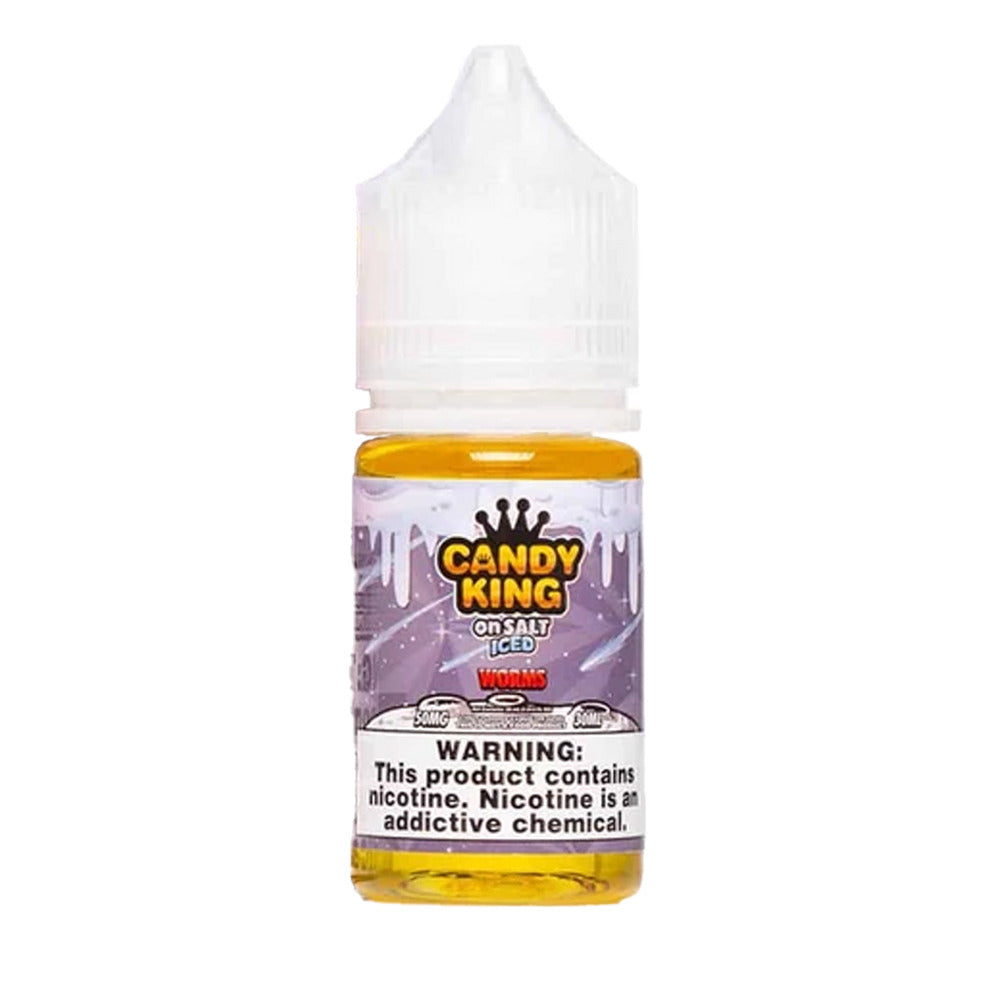 Sour Worms by Candy King On ICE Salt 30ml bottle