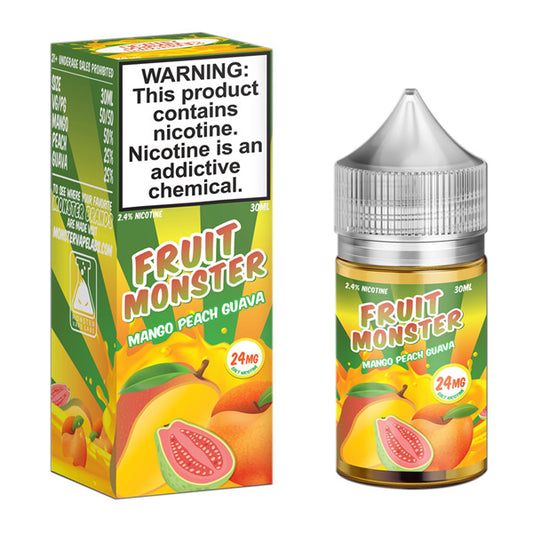 Mango Peach Guava By Fruit Monster Salts Series 30mL with packaging